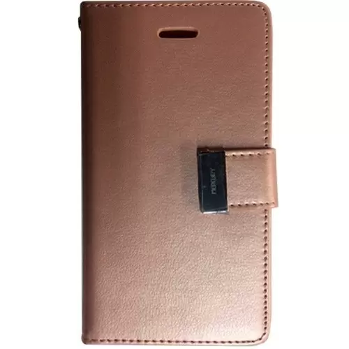 iPhone 15/iPhone 14/iPhone 13 Premio Wallet Rose Gold